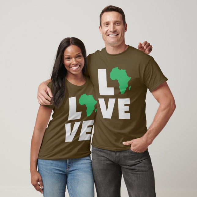Liebe Afrika T - Shirt (Unisex)
