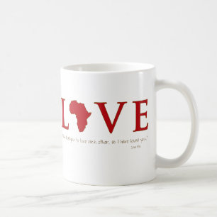Liebe-Afrika-Tasse Kaffeetasse