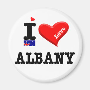 Liebe ALBANIENS I Magnet