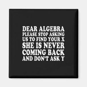 Liebe Algebra Lustiger Sarkastischer Spruch für T- Magnet