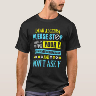 Liebe Algebra Mathe Geschenke für Männer Frauen Ki T-Shirt