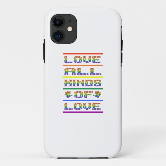 Liebe Alle Arten von Liebe Case-Mate iPhone Hülle (Rückseite)