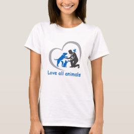 Liebe aller Tiere T-Shirt