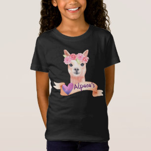 Liebe-Alpakas T-Shirt