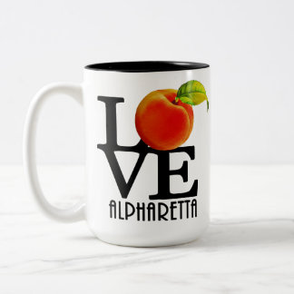 LIEBE Alpharetta Georgia 15oz Zweifarbige Tasse