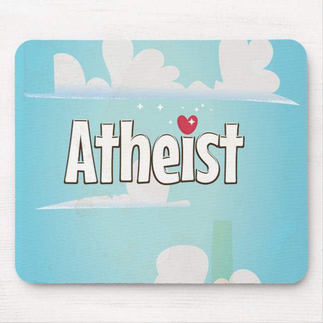 Liebe als Atheist Mousepad (Vorne)