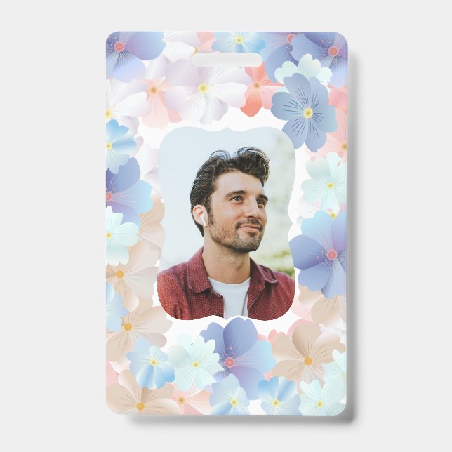 Liebe als Blume Ausweis (Front)