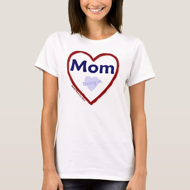 Liebe als Mama T-Shirt (Vorderseite)