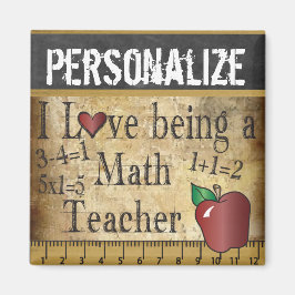 Liebe als Mathematiklehrer Magnet