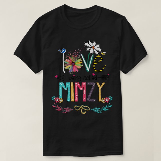 Liebe als Mimzy Happy Mthers Day T-Shirt (Design vorne)