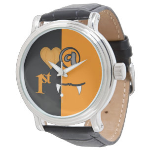 Liebe am ersten Biss Halloween Armbanduhr