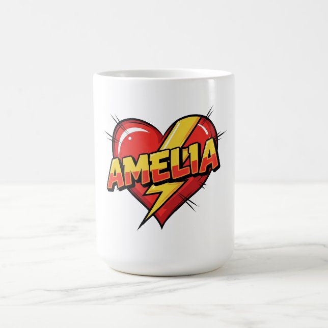 Liebe Amelia Kaffeetasse (Mittel)