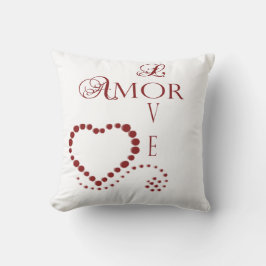 Liebe Amor Heart Valentine Kissen