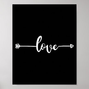 Liebe Amor Pfeil Valentinstag Liebe Herz Paare Poster