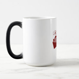 Liebe Amor Valentine Design Verwandlungstasse
