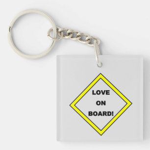 LIEBE AN BORD! Schlüsselanhänger