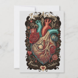 Liebe Anatomie T - Shirt - Passionskammer und Lieb Einladung