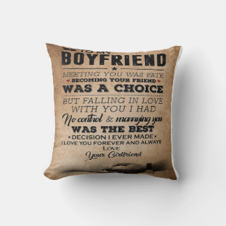 Liebe-Angebot für Freund | Niedliches Boyfriend-Ge Kissen