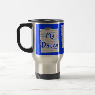Liebe-Anmerkungen für Vati-Tasse Reisebecher