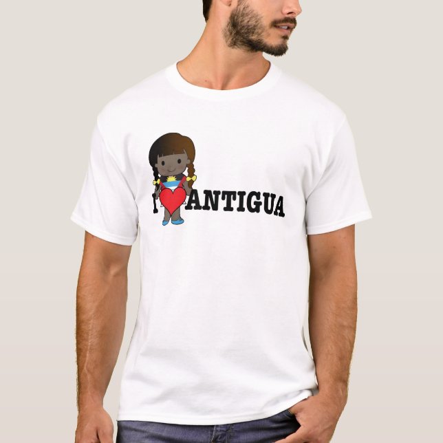 Liebe Antigua T-Shirt (Vorderseite)