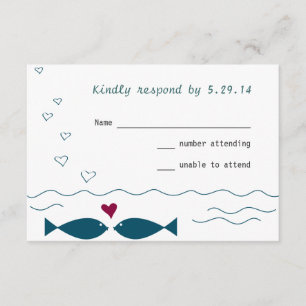 Liebe-Antwort-Karte RSVP Karte