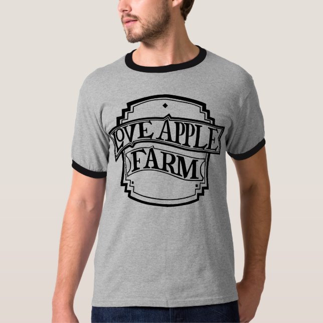 Liebe-Apple-Bauernhof-T-Shirt T-Shirt (Vorderseite)