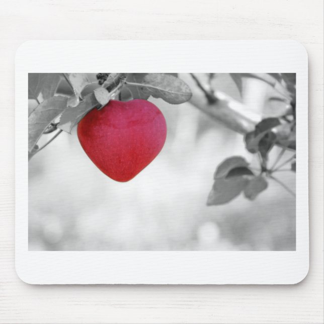 Liebe Apple Mousepad (Vorne)