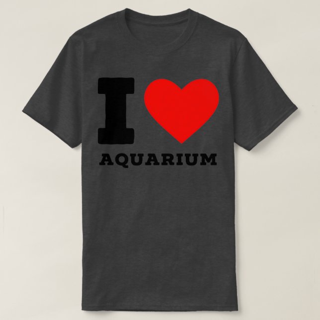 Liebe Aquarium T-Shirt (Design vorne)