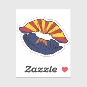 Liebe Arizona Aufkleber