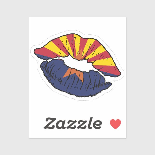 Liebe Arizona Aufkleber (Blatt)