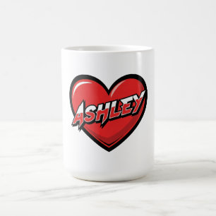 Liebe Ashley Kaffeetasse