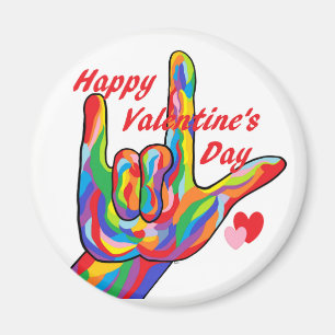Liebe ASLvalentines des Tagi Sie Magnet
