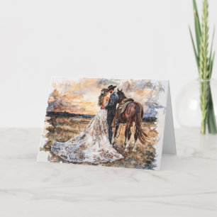 Liebe auf dem Lande - Segen für Einheit Karte