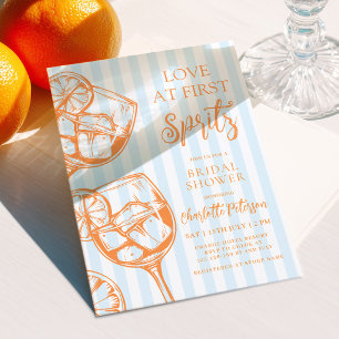 Liebe auf den ersten Aperol Spritz Junggesellinnen Einladung
