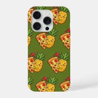 Liebe auf den ersten Bissen - Pizza trifft Ananas iPhone 15 Pro Hülle