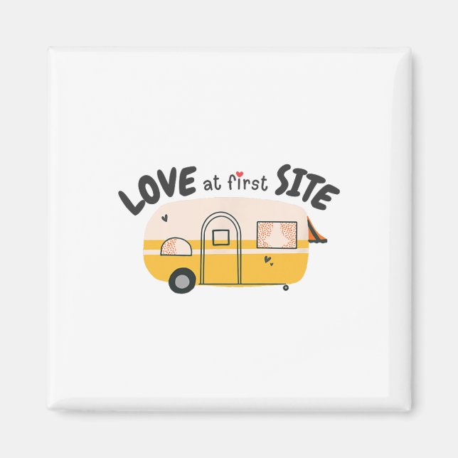 Liebe auf den ersten Blick RV-Camping-Ausrüstung - Magnet (Vorne)