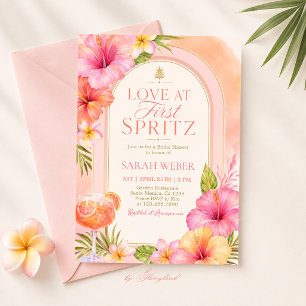 Liebe auf den ersten Spritz - Brautparty-Einladung Einladung