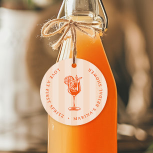 Liebe auf den ersten Spritz - Brautparty Geschenkanhänger