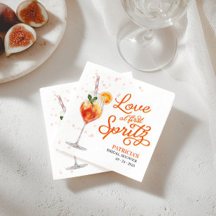 Liebe auf den ersten Spritz - Brautparty Serviette