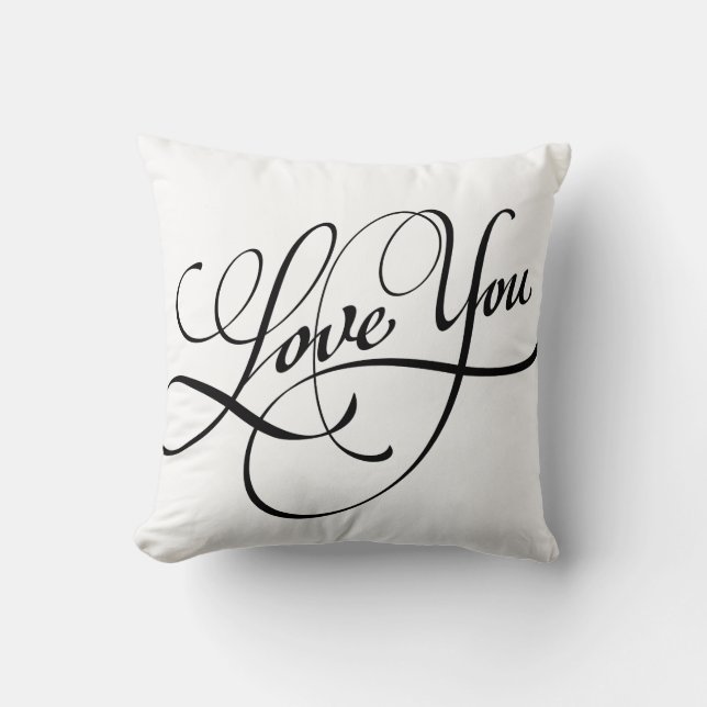 LIEBE AUF DEN MUND UND ZURÜCK | PILLOW KISSEN (Vorderseite)