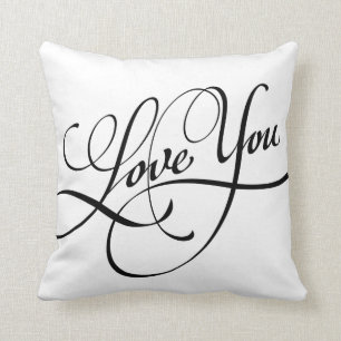 LIEBE AUF DEN MUND UND ZURÜCK   PILLOW KISSEN