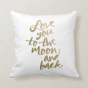 LIEBE AUF DEN MUND UND ZURÜCK   PILLOW KISSEN