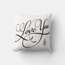 LIEBE AUF DEN MUND UND ZURÜCK | PILLOW KISSEN