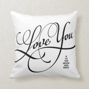 LIEBE AUF DEN MUND UND ZURÜCK   PILLOW KISSEN