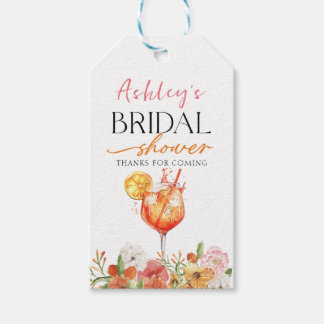 Liebe auf der ersten Spritz-Brautparty-Geschenktaf Geschenkanhänger