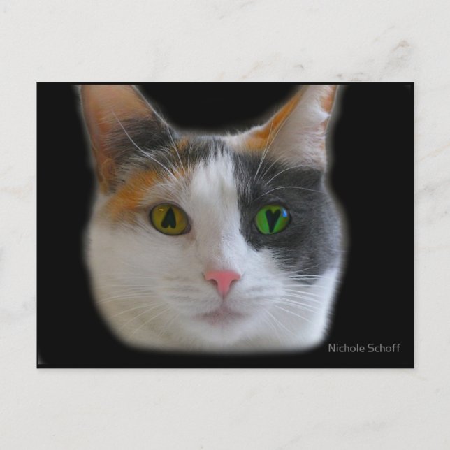 Liebe auf der First Sight Postcard Postkarte (Vorderseite)