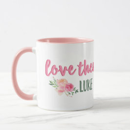 Liebe auf jeden Fall Schrift // Bibelverse Tasse