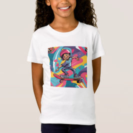 Liebe auf Rädern - Cooles Skateboarden Herzdesign T-Shirt
