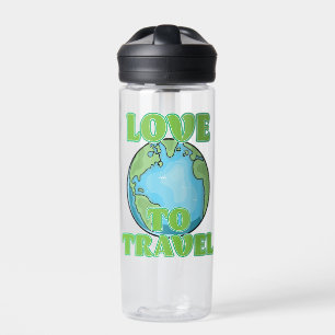 Liebe auf Reisen Trinkflasche