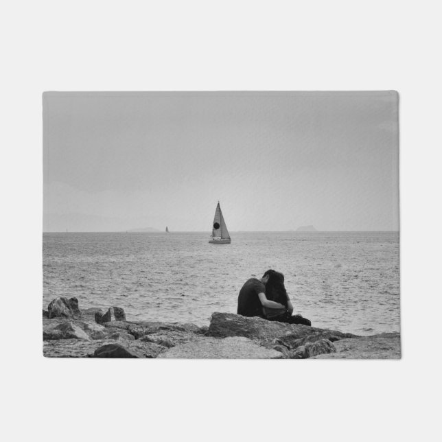 Liebe auf See Fußmatte (Vorderseite)